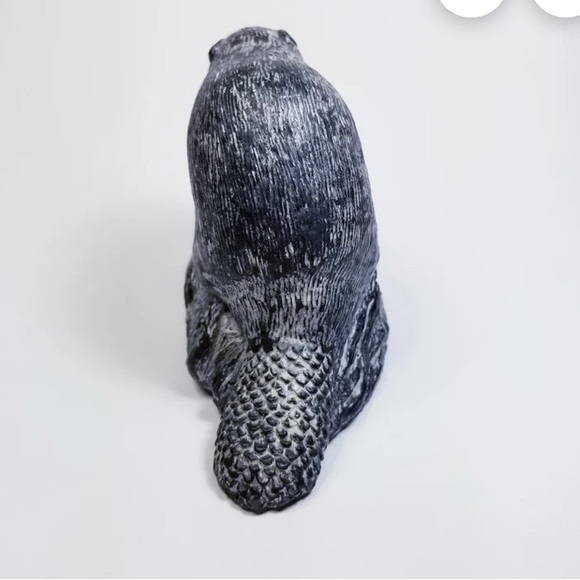 Al Wolf Original Soapstone Beaver Sculpture Figurine - 1970’s - Picture 9 of 15